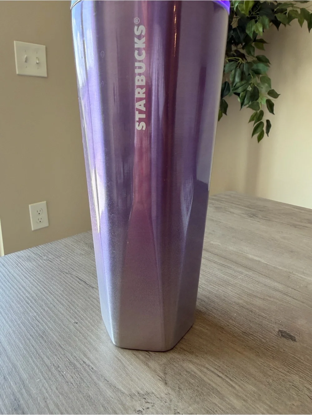 Starbucks 24oz purple ombré tumbler